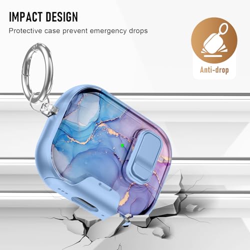 Image of Compatible Airpods Pro 3 Case (2025) with Phone Stand & Cleaner Kit,Cute Soft Silicone Lock Clip Apple AirPods Pro 3rd Generation Case, Airpod Pro 3 Cover with Keychain for Women /Girls