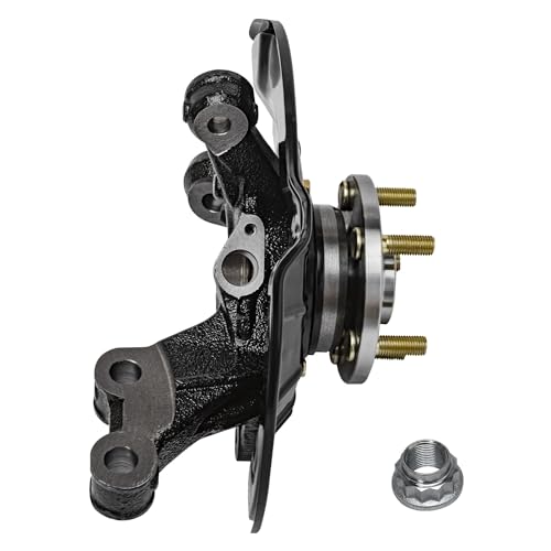 Image of Detroit Axle - Front Left Steering Knuckle for 09-18 Toyota Corolla, 09-14 Matrix, 2009 2010 2011 2012 2013 2014 Steering Knuckle & Wheel Bearing Hub Assembly Replacement