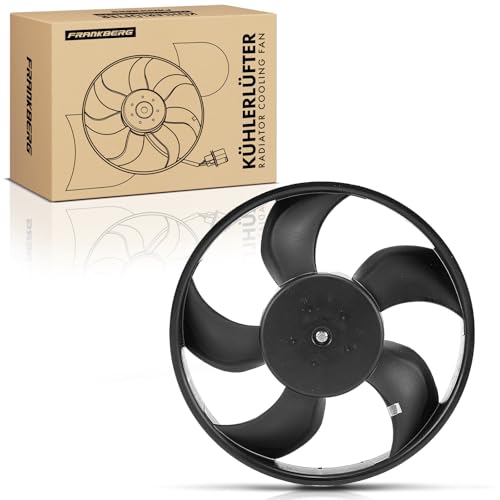 Frankberg Ventilador del radiador Compatible con Corsa B Furgoneta/Compacto S93 1.7 D Combo Furgoneta/MPV 71 1.7 D Corsa B S93 1.5 D Corsa B S93 1.7 D 20864153,1341219