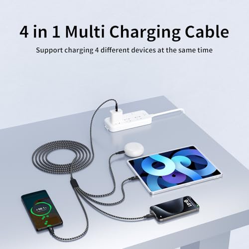 MPATIBY 5' 4-in-1 USB-C Multi Charging Cable - image 5