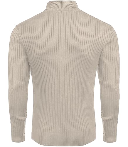 Image of NORTHWIND Men's High Turtle Neck Cotton T-Shirt