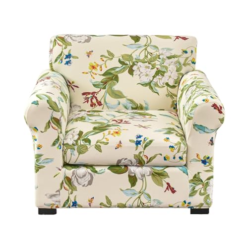 FUANGUI 2 Piece Chair Covers Stretch Arm Covers Chair Couch Covers, Armchair...