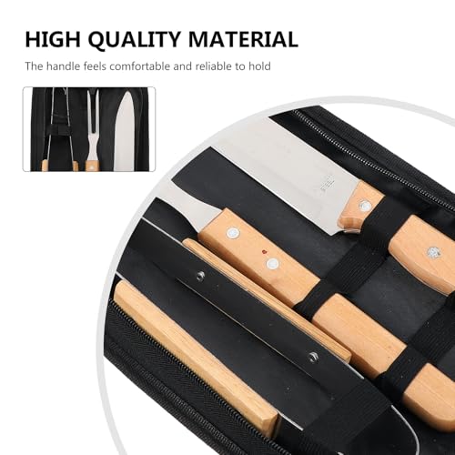 Set de utensilios para parrilla de acero inoxidable 3 piezas miniatura 3