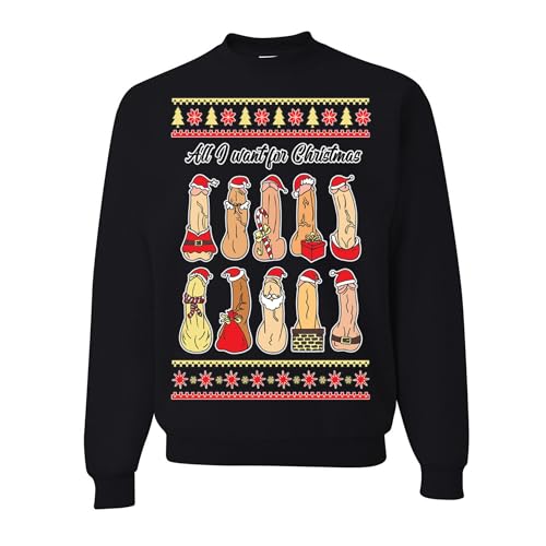 wild custom apparel Ugly Christmas Sweater COLLECTION 8 Crewneck Sweatshirt