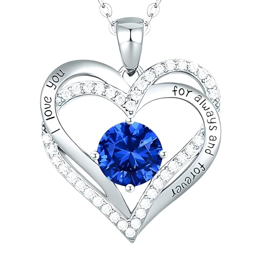 Collier double cœur entrelacé pour femme - Bijou romantique et cadeau souvenir