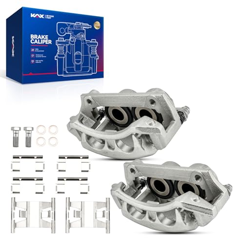 Image of KAX Front Brake Caliper Compatible with Ford F-150 1996-2003, Ford F-150 Heritage 2004, #18B4634+18B4635 Brake Caliper