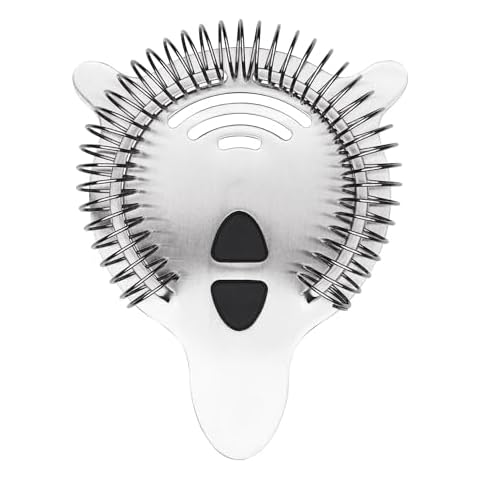 OXO Steel Cocktail Strainer with Short Handle Cover