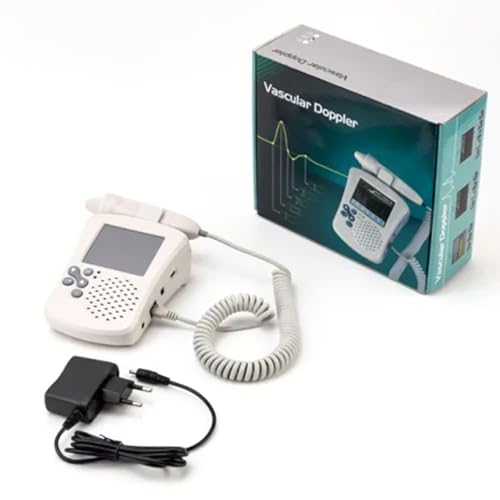 Image of Vcomin VD-330 Vascular Doppler Blood Flow Velocity Detector Radiation Free, Color & Touch Screen Display.