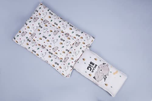 Image of NEW COMERS 3 in 1 Carry Nest Portable Cushion Bed with Soft Cotton Padding Lightweight Travel Friendly Multi-Use Carry Wrap with Secure Support Design | Unisex Carry Bag Nest 801