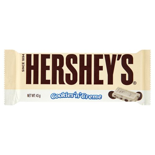 The Hershey Company Cookies 'N Crème, 18Er Pack (18 X 43 G) : Amazon.de:  Lebensmittel & Getränke