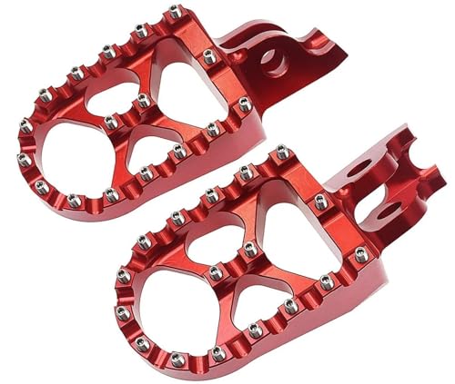 Pédales de moto de cross pour 250 F et 450 R pour piloter en toute confiance