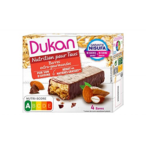 DUKAN - Barre De Son D'Avoine Extra Gourmand 120G - Lot De 3 - Vendu Par Lot