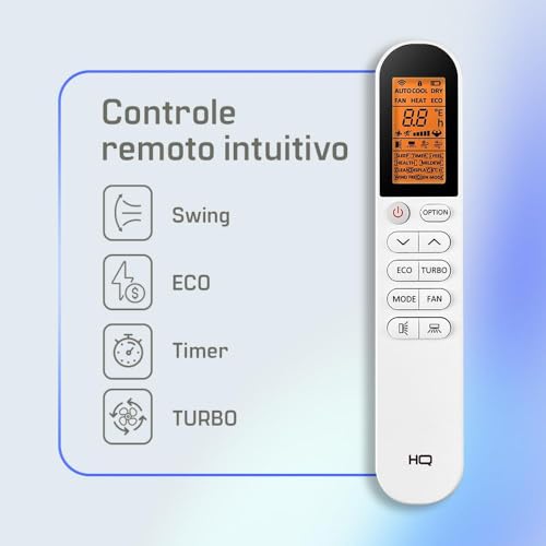 Ar Condicionado Split HQ Hi Wall Inverter 12.000 BTU/h Frio Monofásico Branco VIHT12KCO3S2S13-220V