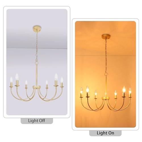 Rviezza Modern Gold Chandelier thumb #5