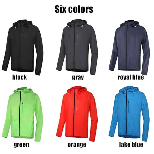 Chaqueta ciclismo hombre impermeable y ligera miniatura 6