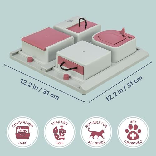 Trixie TX-4597 Cat Activity Poker Box 31x31 cm