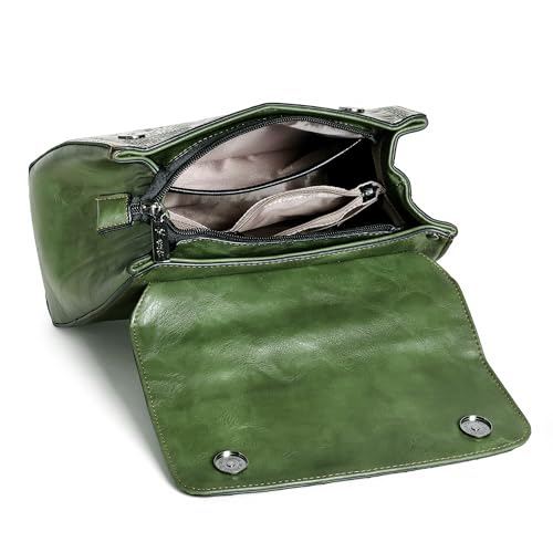 Image of EXOTIC Premium Vintage Embossed Floral Flap Desing Sling Bag For Women