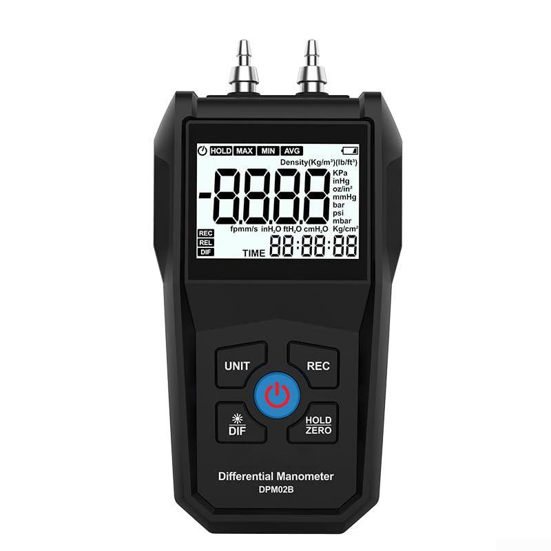 Manometro Differenziale Digitale DPM02B Precisione ±1%