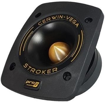 Miniatura 3 de CERWIN-VEGA! Stroker Pro - Juego de altavoces de compresión de 1 pulgada estilo bala de alto rendimiento, agudos de 4 ohmios para sistema de audio