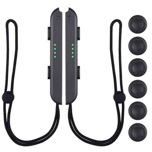 ✅ 【Sicuro e confortevole】 Mantieni i controller Joycon saldamente attaccati al polso durante il gioco, garantendo un'esperienza di gioco comoda e sicura.