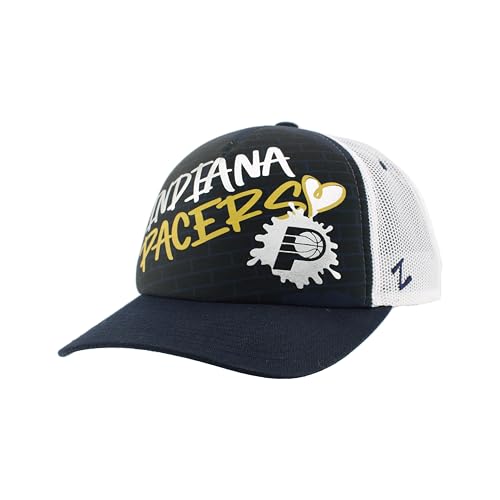 Indiana Pacers NBA Officially Licensed Women's Adjustable Hat Foil Tagged