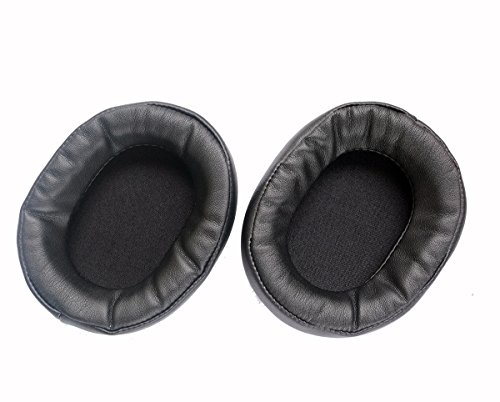 V-MOTA Earpads Compatible with Audio Technica ATH-WS1100 ATH-WS1100is Headphones,Repair Parts Leather Earmuff Cushion (Black)