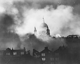 New 8x10 World War II Photo: St. Paul's Cathedral, London Raid