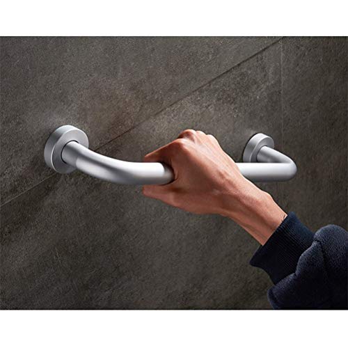 BESTOMZ Grab Bar for Showers Grab Rail Bathroom Hand Grip Wall Mounted Toilet Shower Grip Bar 30cm - Thumbnail 3