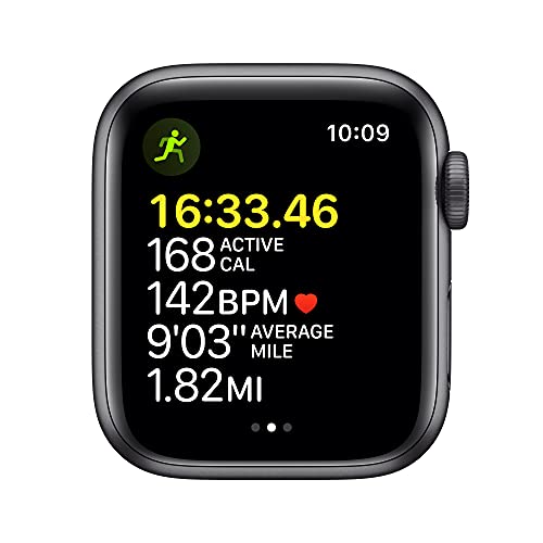 Apple Watch SE (Gen 1) [GPS 40mm] Smart Watch w/Space Grey Aluminium Case with Midnight Sport Band. Fitness & Activity Tracker, Heart Rate Monitor, Retina Display, Water Resistant by Apple - Used condition - Image 3