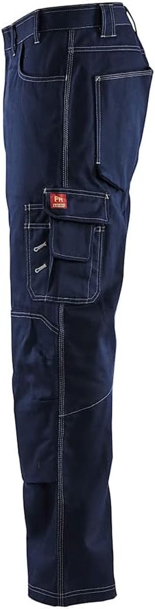 Blaklader 1676 FR Navy Blue Pants Without Utility Pockets