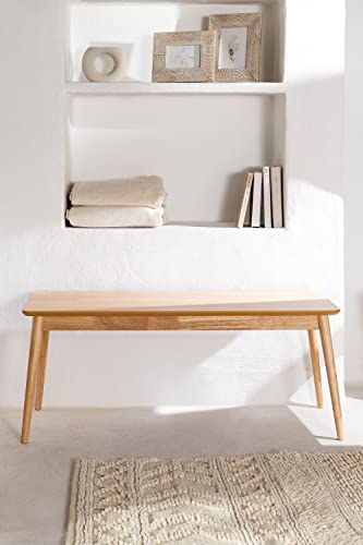 SKLUM Holzbank Betta Braun Natur