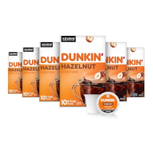 Dunkin’ Hazelnut Artificially Flavored Coffee...