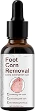 Foot Corn Removal Gel, Fast-Acting Corn and Callus Remover, Gentle Formula, 20g, Pack of 2