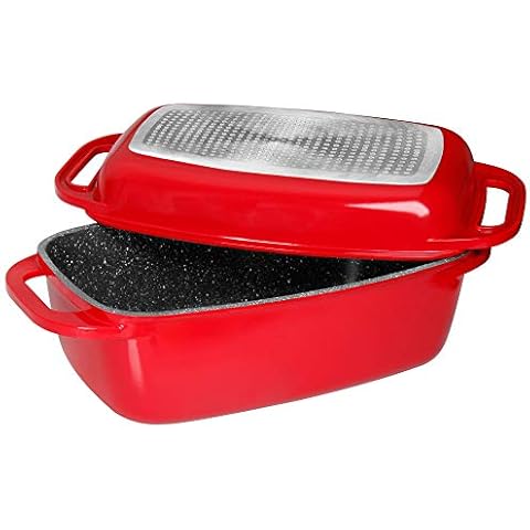 Cocotte STONELINE 40x22 cm Cover