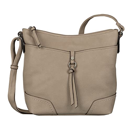 TOM TAILOR Imeri Damen Umhängetasche Crossbody Bag Klein Beige