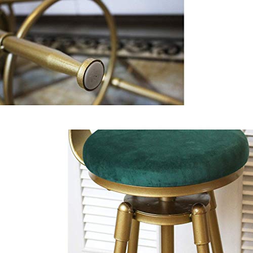 Tabouret de bar pivotant avec hauteur ajustable pour restaurant