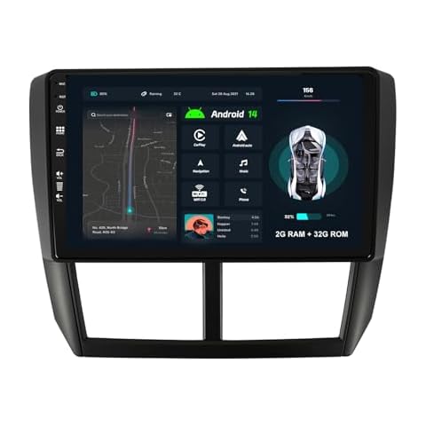 9 Inch Android Car Radio for Subaru Cover
