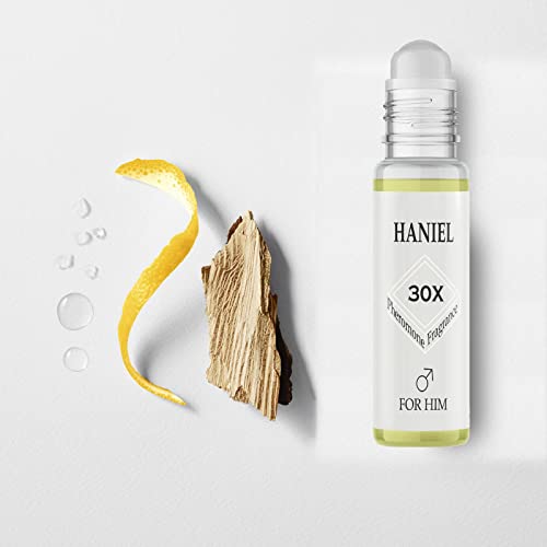 Haniel Roll On Aromatic Aquatic Perfume For Men Pheromone Attraction Formula, Pheromone Cologne For Men, Pheromones For Men, Feromonas Para Atraer Mujer, Amazing Scent Improve Charm #TOP3