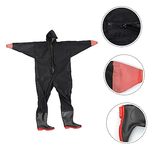 Botas de pesca y vadeador impermeable de PVC para hombre y mujer VANZACK 3