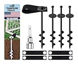 Eurmax Basic - Carpa con toldo para tienda de campaña (10 x 10 cm, incluye bolsa de rodillo)