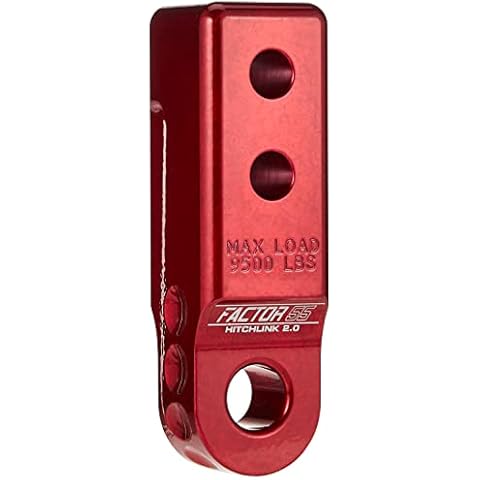 Factor 55 00020-01 HitchLink 2.0 Receiver Shackle Mount - Red Cover
