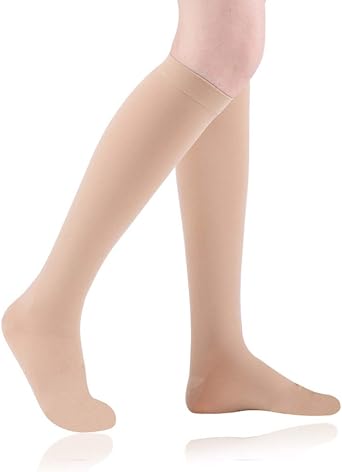 Compression Stockings 40-50mmHg Graduated Socks Recovery Varicose Veins Women