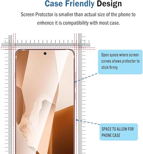 Image of SHILD (2 Pack Perfect-Fit Tempered Glass Screen Protector for Oneplus 13R| Easy Installation, Military-Grade Protection, Ultra Tough, Anti-Scratch