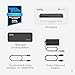 Plugable Thunderbolt 4 Dock with 100W Charging, Thunderbolt Certified, Laptop Docking Station Dual Monitor Single 8K or Dual 4K HDMI for Windows and Mac, 4X USB, Gigabit Ethernet (TBT4-UD5)