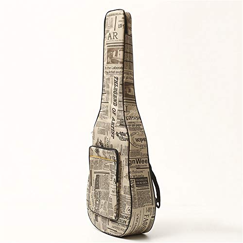 Housse de Guitare 41 Pouces Jouer Cool épais Sac de Guitare Tendance de la Mode Simple Guitare Acoustique Sac à… - Les Beatles, Paul McCartney, John Lennon, RIngo Starr, George Harrison Housse de Guitare 41 Pouces Jouer Cool épais Sac de Guitare Tendance de la Mode Simple Guitare Acoustique Sac à…