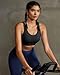 RUNNING GIRL High Impact Sports Bras for Women,Racerback Bra Workout Crop Tops for Women(WX2667 Black,3XL)