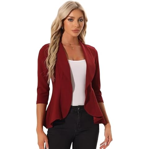 Blazer classique Allegra K Cover