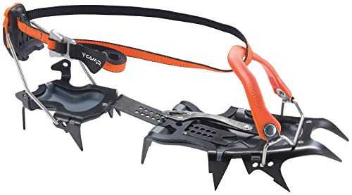 CAMP Alpinist Car Semi-Car Black, Crampons, Size One Size - Colour Black - Orange
