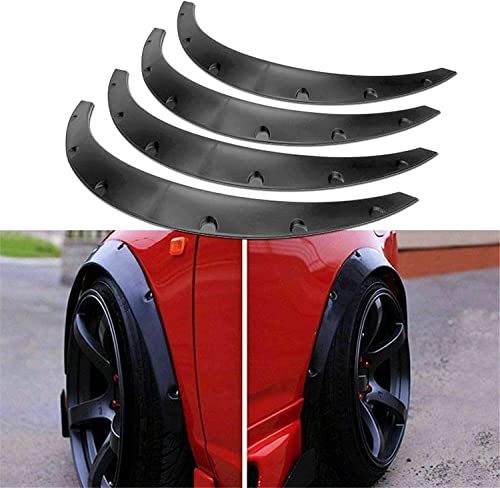 Image of AUTO MT 4PCS 3.5 inch /890mm Universal Car Wheel Fender Flares Flexible Wide Body Wheel Arches