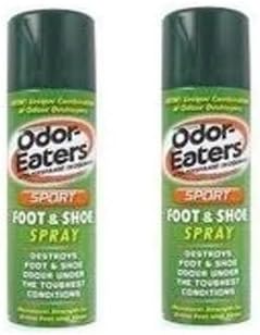 ODOR EATERS SPORT FOOT & SHOES SPRAY 150ML-PACK OF 2